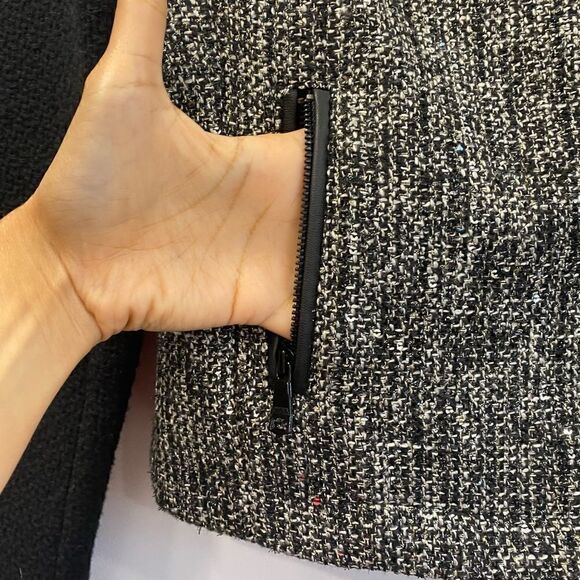 Banana Republic Tweed Moto Jacket - Picture 7 of 9